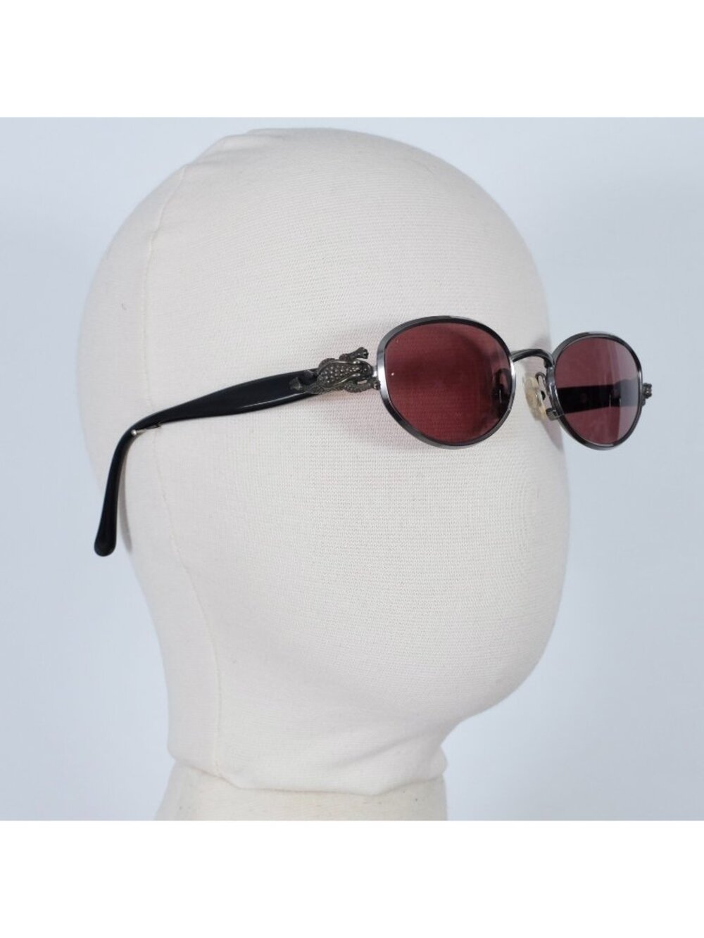 Kieselstein-Cord sunglasses frog Le Frogg arm in case